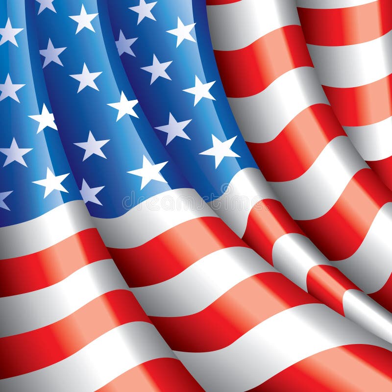 Download American Flag Vector Background Stock Vector ...