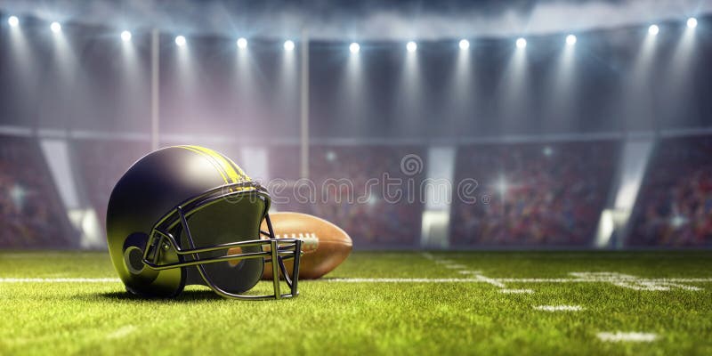 American Football Field Background Illustration Stock Illustration   Download Image Now  American Football  Sport Backgrounds Stadium   iStock