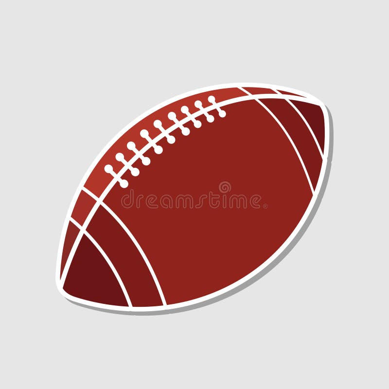 American football ball icon. Vector illustration royalty free illustration American football ball icon. Vector illustration royalty free illustration
