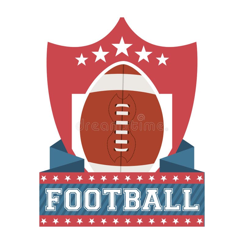 American football shirt captain Royalty Free Vector Image