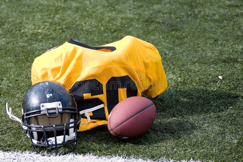 American Football Shoulder Pad Stock Image - Image of safety, safe