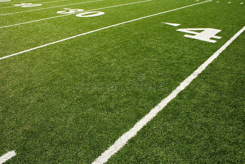 Football Down Markers stock image. Image of figure, number - 11651295