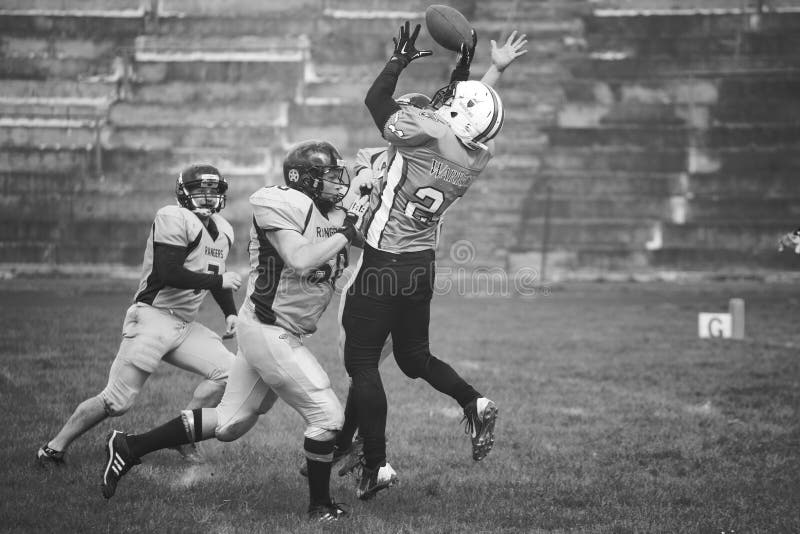 American football game editorial photography. Image of action 53115922