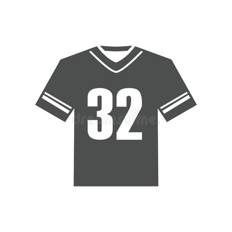 American football team jersey design mockup Vector Image