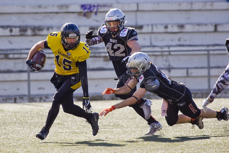 American football match editorial photography. Image of professional