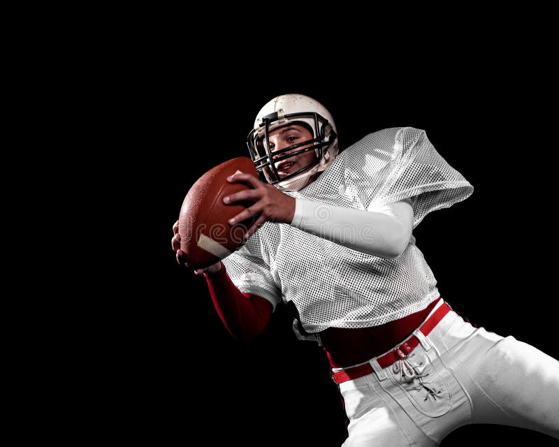 American football player. stock image. Image of sport - 16494009