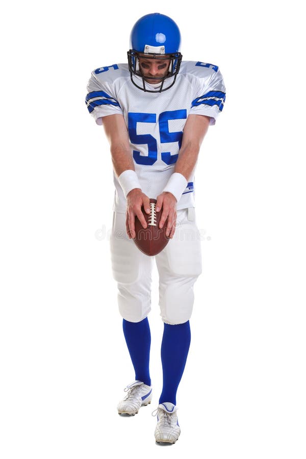 American Football Player Cut Out Stock Image Image of kicking, adult