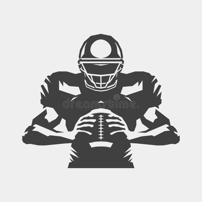 American Football Player Clipart Playing Football Clipart 