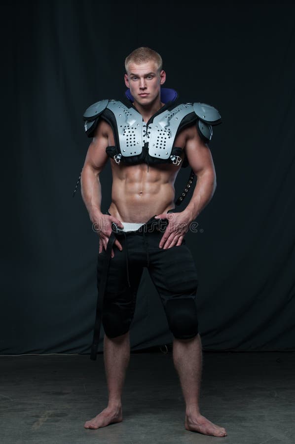 American football player stock photo. Image of competitive 97606816