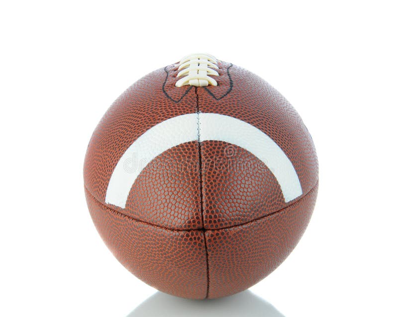 American Football on White royalty free stock images
