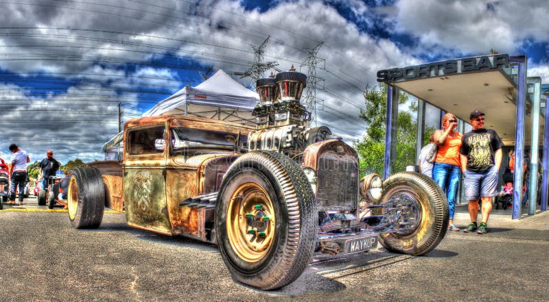 American Ford rat rod