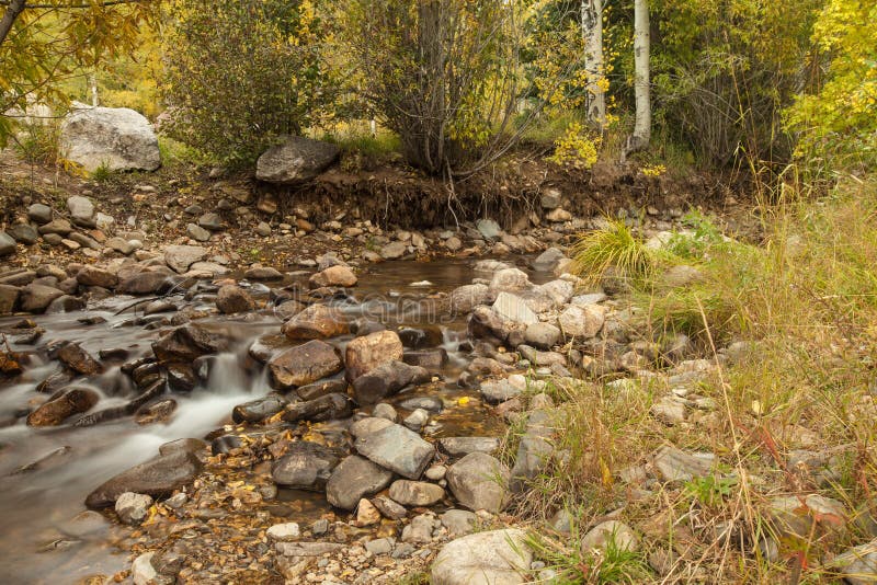 American Fork Canyon River Bed Stock Image Image of uinta, timpanogos