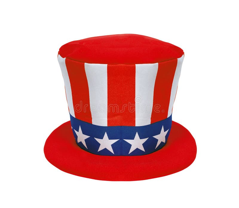 American hat symbol stock photo. Image of american, badge - 60889170