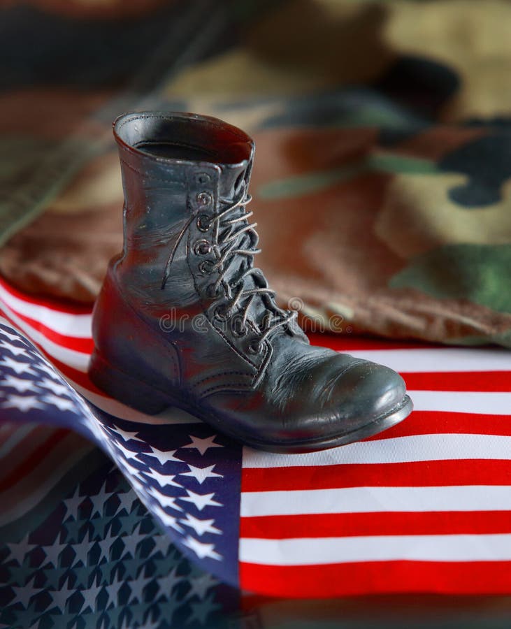 American Militar Boot Stock Photo Image 67238846