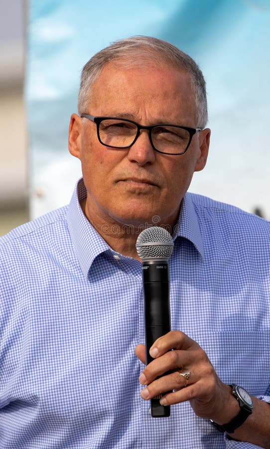 American Politician Jay Inslee royalty free stock photos American Politician Jay Inslee royalty free stock photos