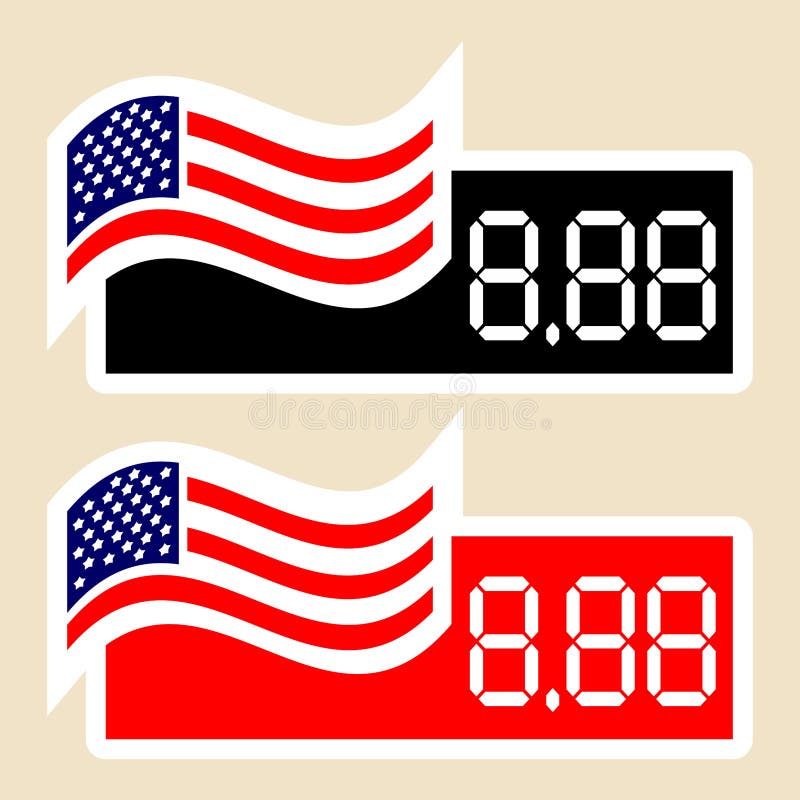 American Price tags stock illustration. Illustration of label 43473706