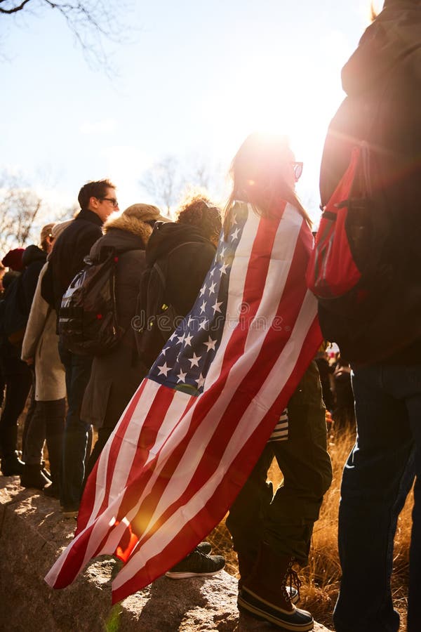 American Protester royalty free stock image American Protester royalty free stock image
