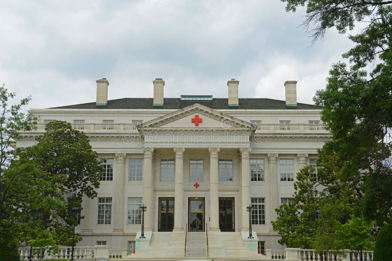 American Red Cross Building in Washington DC, USA Editorial Photography ...