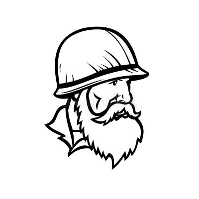 Vietnam Veteran Black White Stock Illustrations – 21 Vietnam Veteran ...