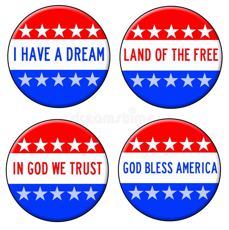 Amerika välsignar guden