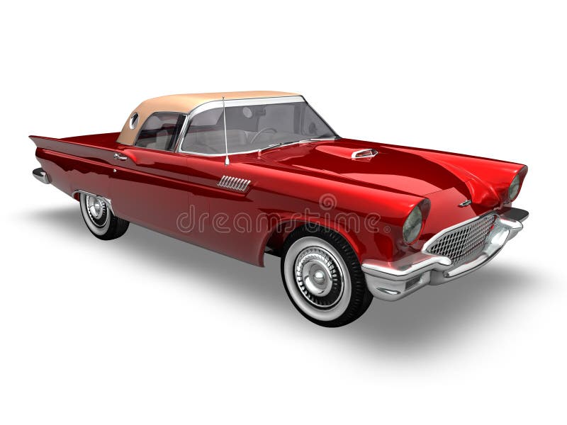 Amerikaanse Klassieke Auto 2 stock illustratie Amerikaanse Klassieke Auto 2 stock illustratie