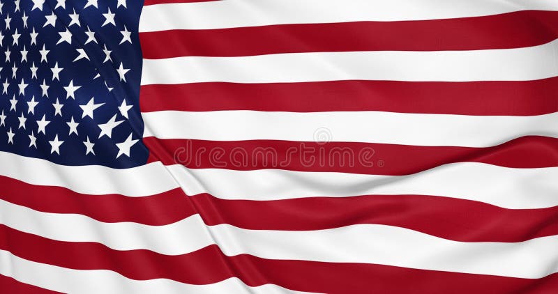 Amerikaanse vlag , animatie van de verenigde staten