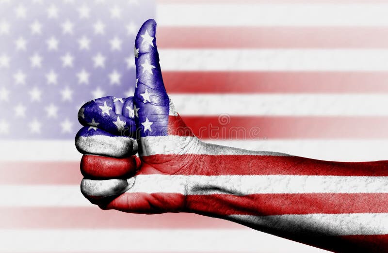 Amerikaanse Vlag royalty-vrije stock afbeelding Amerikaanse Vlag royalty-vrije stock afbeelding