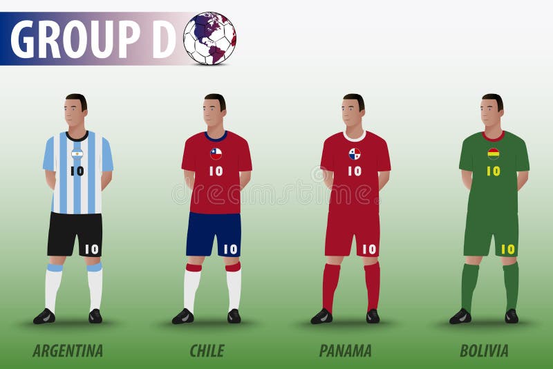 FußballGruppenTabellenSchablone Vektor Abbildung Illustration von kugel, auslegung 85669843