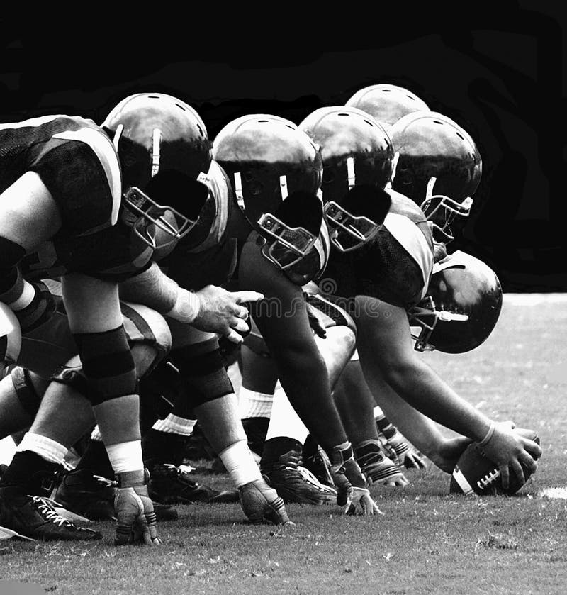 Amerikanischer Fußball lizenzfreie stockfotos Amerikanischer Fußball lizenzfreie stockfotos