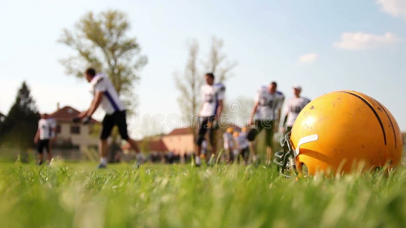 Amerikanischer Fußball-Training