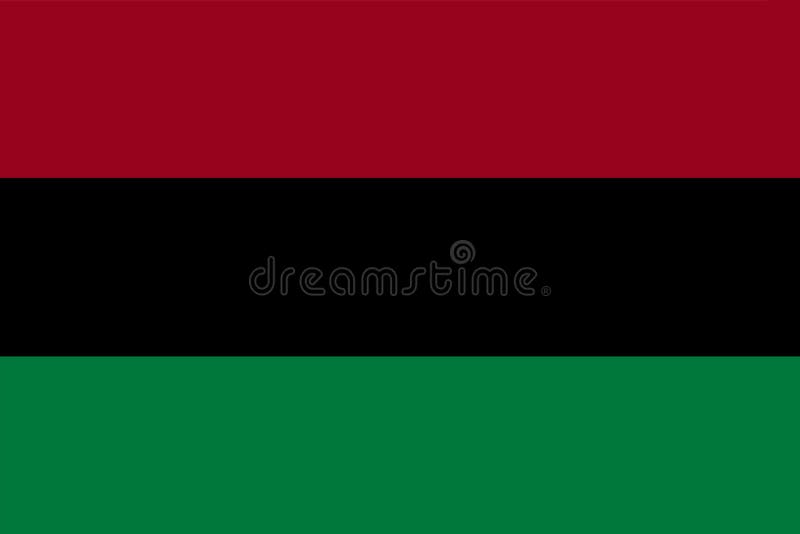 An African American Flag background illustration large file. An African American Flag background illustration large file