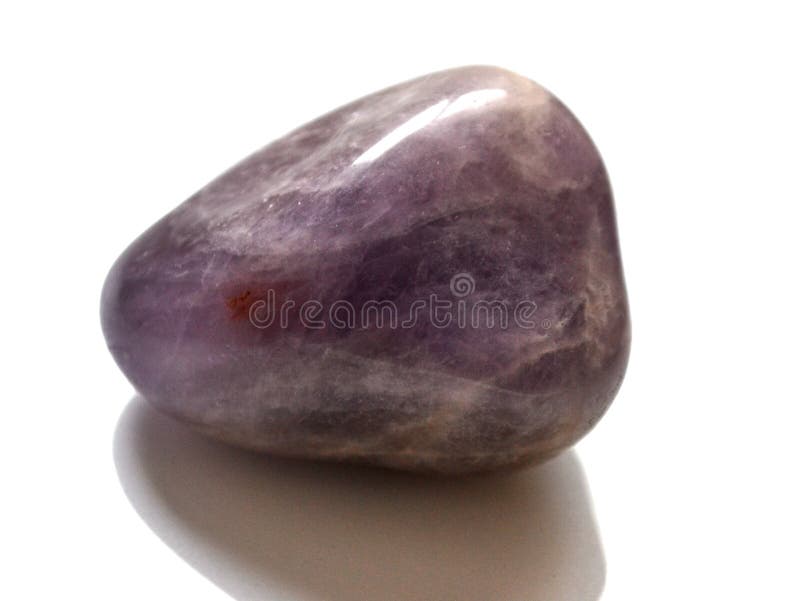 Amethyst Natural Tumbled Stone Crystal Gemstone stock images Amethyst Natural Tumbled Stone Crystal Gemstone stock images