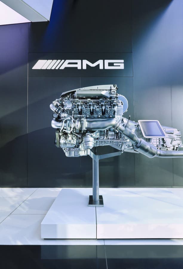 AMG V8 6 3 двигатель показанный в выходе AMG, Пекин, Китай стоковые фото AMG V8 6 3 двигатель показанный в выходе AMG, Пекин, Китай стоковые фото