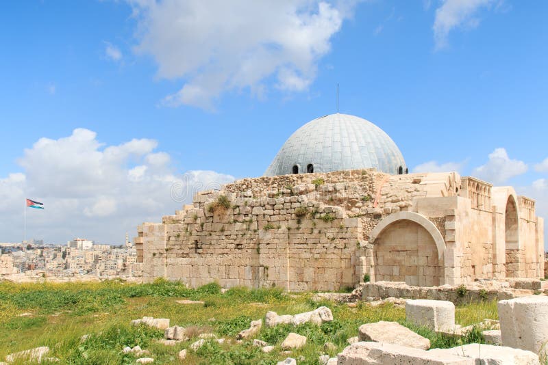 Amman-Zitadellenruinen in Jordanien
