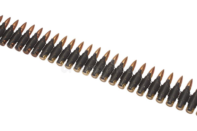 Ammunition belt stock photo. Image of ammo, power, ammunition - 58028182