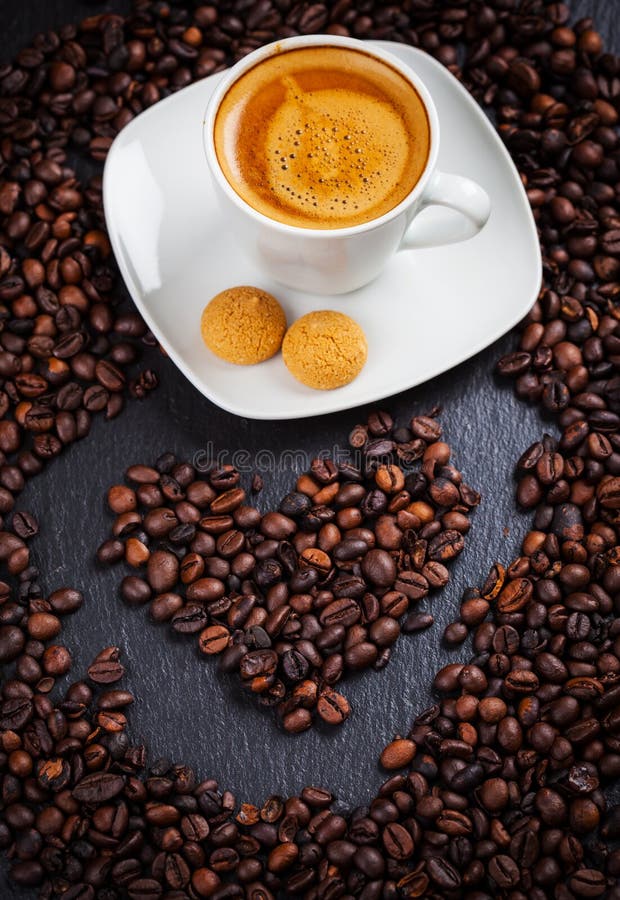 Amo mi café imagen de archivo. Imagen de fresco, bebida