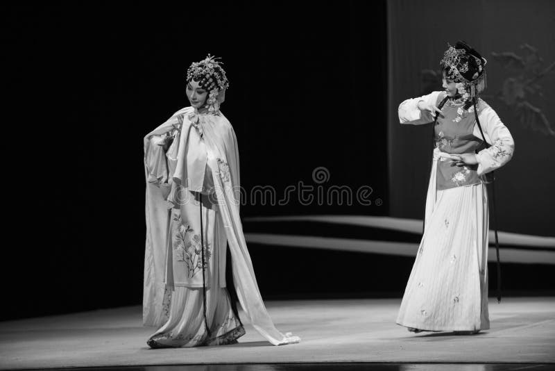 Amo y criado - del oeste de Chamber†del “the de la ópera de Kunqu imágenes de archivo libres de regalías Amo y criado - del oeste de Chamber†del “the de la ópera de Kunqu imágenes de archivo libres de regalías