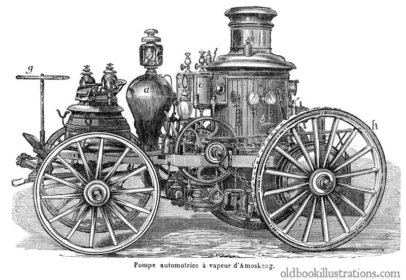 Amoskeag SteamPowered Fire Engine Picture. Image 92132660