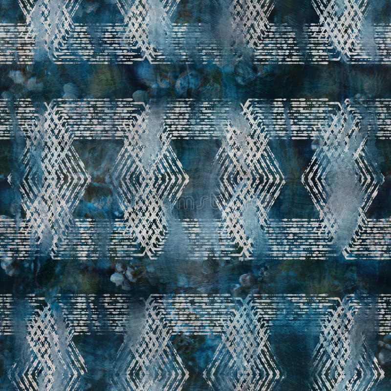 Seamless wet-on-wet blue watercolor wash grungy wet painted grungy hexagon graphic design. Seamless repeat raster jpg pattern swatch. Seamless wet-on-wet blue watercolor wash grungy wet painted grungy hexagon graphic design. Seamless repeat raster jpg pattern swatch.