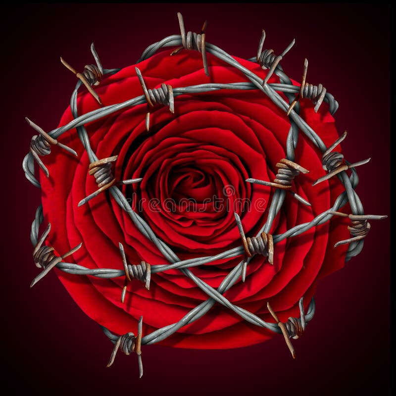 Amour interdit illustration de vecteur Amour interdit illustration de vecteur