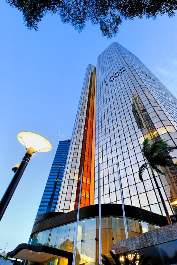 AMP Building Brisbane stock photo. Image of street, rise 4313964