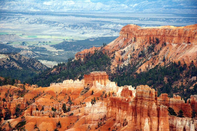 Amphithéâtre - gorge de Bryce photographie stock Amphithéâtre - gorge de Bryce photographie stock