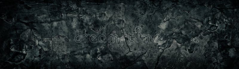 Ampio muro di cemento nero incrinato stagionato Struttura rotta nera della superficie del cemento Fondo triste scuro illustrazione vettoriale Ampio muro di cemento nero incrinato stagionato Struttura rotta nera della superficie del cemento Fondo triste scuro illustrazione vettoriale
