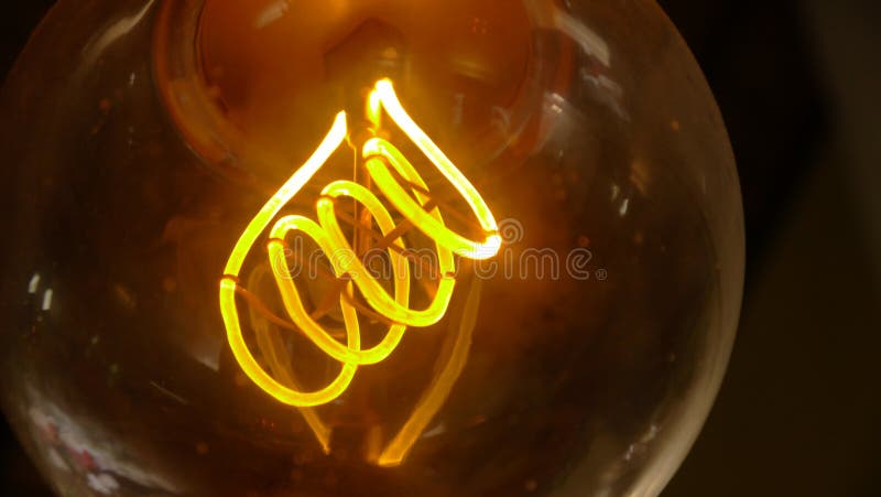 Ampoule de vintage photographie stock libre de droits Ampoule de vintage photographie stock libre de droits