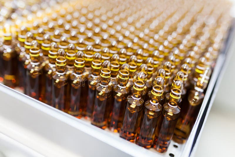 Ampoules stock photo. Image of industry, production, ampoules 34653754