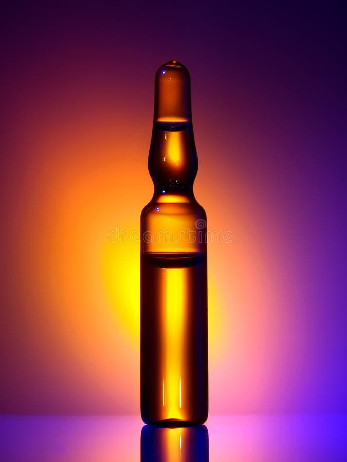 Ampule. stock image. Image of dose, sealed, immunization 9361809