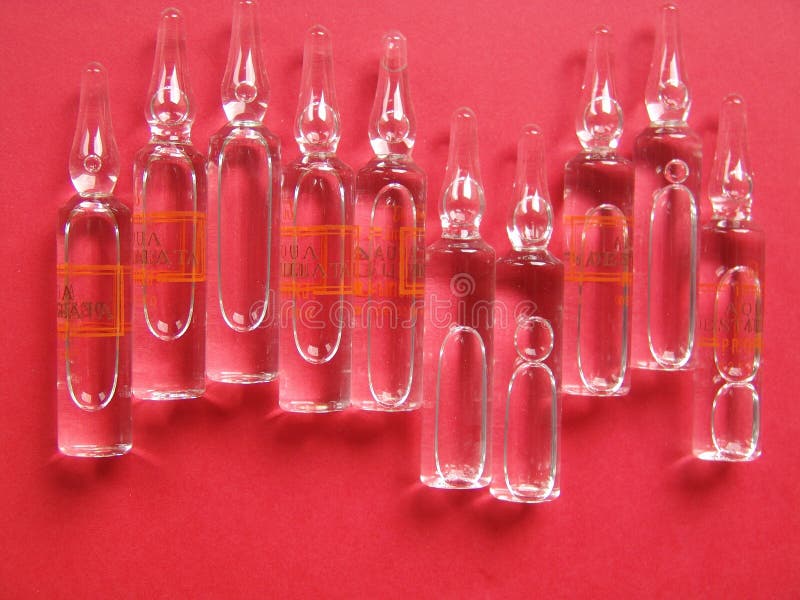 Ampulla Stock Image Image Of Clinic Destillata Drug 2035765