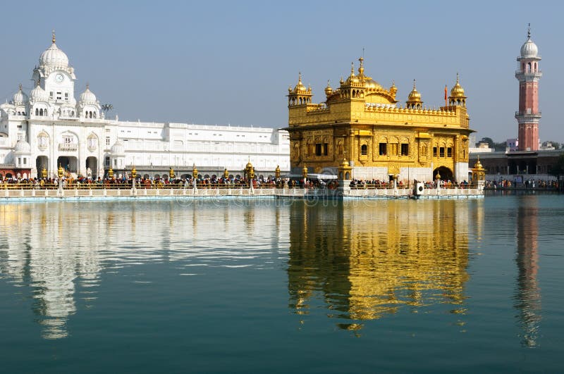 Amritsar, goldener Tempel, Indien lizenzfreies stockfoto Amritsar, goldener Tempel, Indien lizenzfreies stockfoto