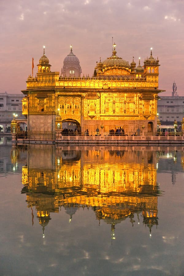 Amritsar χρυσός ναός στοκ φωτογραφίες με δικαίωμα ελεύθερης χρήσης