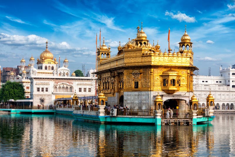 Amritsar χρυσός ναός στοκ φωτογραφίες με δικαίωμα ελεύθερης χρήσης